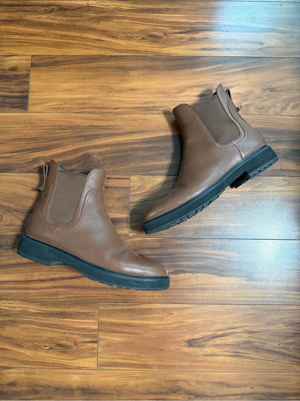 Cole Haan Brown Leather Boots